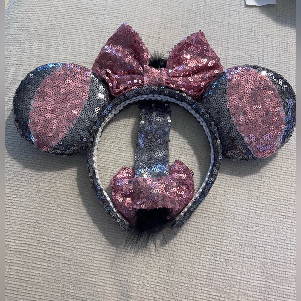 Sequin Eyore Mickey Ears